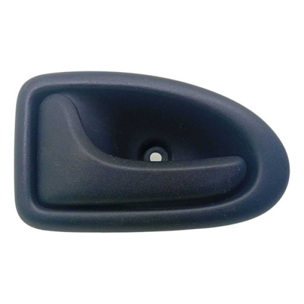 Maçaneta Interna Traseira Esquerda Renault Clio 2005 Á 2010 Cinza Traseira