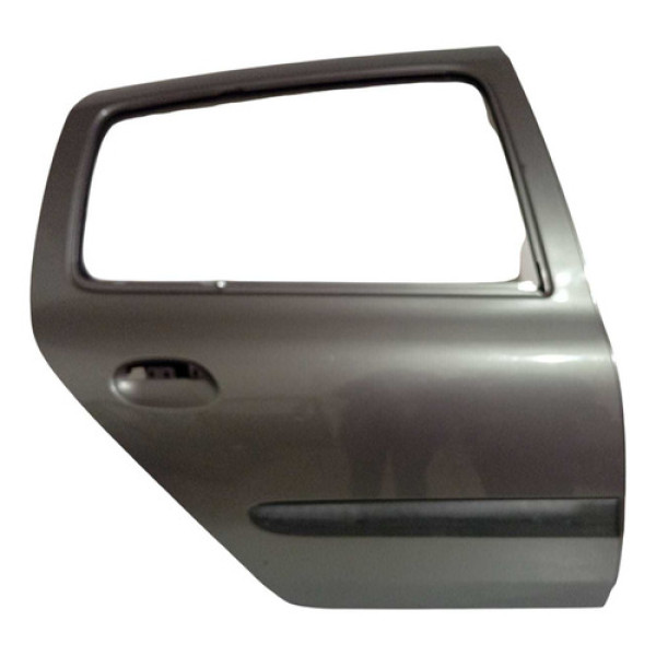 Porta Traseira Direita Renault Clio 2002 2012 Traseira Direito Cinza