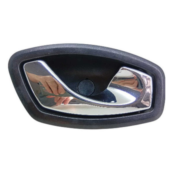 Maçaneta Interna Direita Renault Fluence 2010 2014 Prata Dianteira/traseira