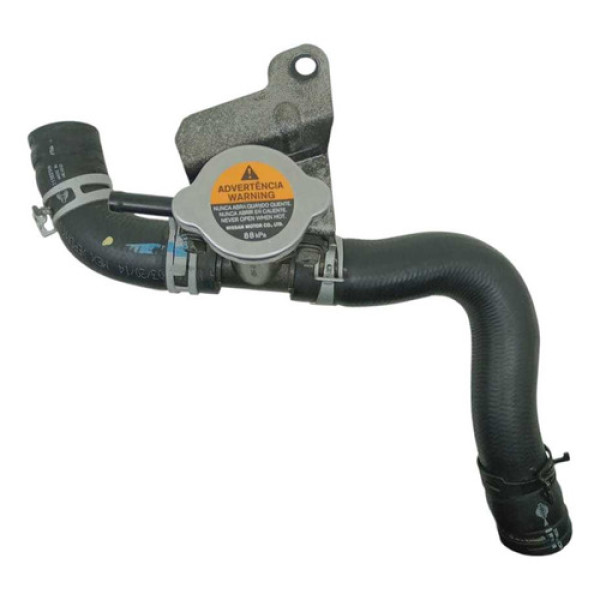 Flange Com Tampa Radiador Mangueira Nissan 2014 Original 1.6