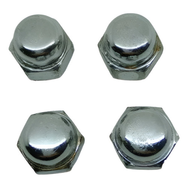 Jogo Porca Roda Com 4 Unidades Cromadas Nissan Versa 2014 