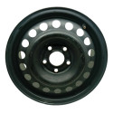 Roda  Ferro Aro 15 05 Furos Gm Vectra Zafira Original Preta