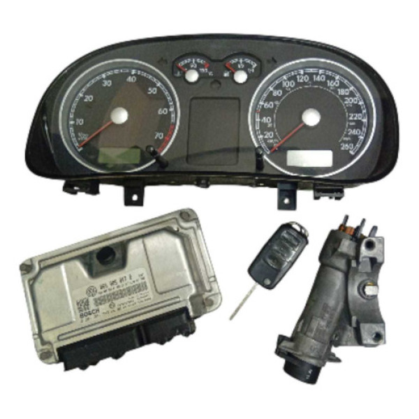 Kit Code Módulo Injeção Vw Golf Bora 2.0 Manual 2008 2011
