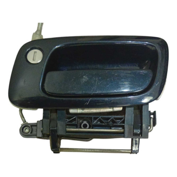 Maçaneta Externa Dianteira Esquerda Gm Astra 1999 2011 Preto Dianteira