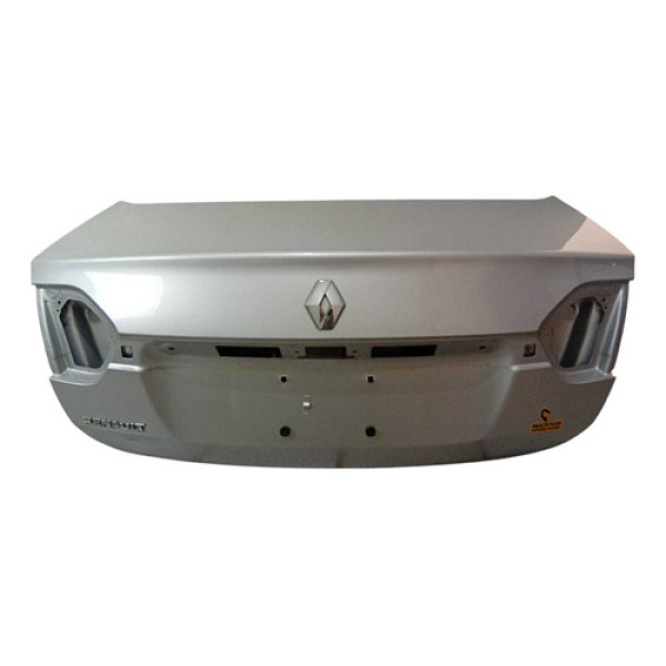 Tampa Porta Malas Renault Fluence 2014 Prata
