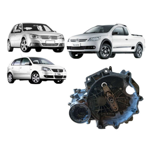 Caixa Câmbio Polo Golf Gol Saveiro 1.6 Ea111 Revisada 02 Á12