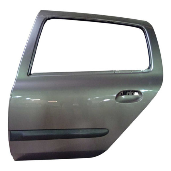 Porta Traseira Esquerda Renault Clio 2002 2012 Traseira Direito Cinza