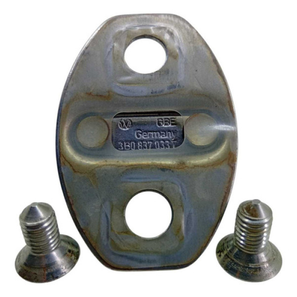 Batente Porta Volkswagen Polo 2003 2011 Original Traseira Esquerda Prateado