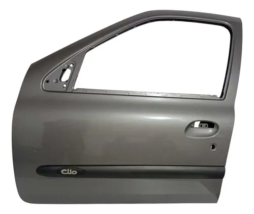 Porta Dianteira Esquerda Renault Clio 2008 Dianteira Esquerdo Cinza